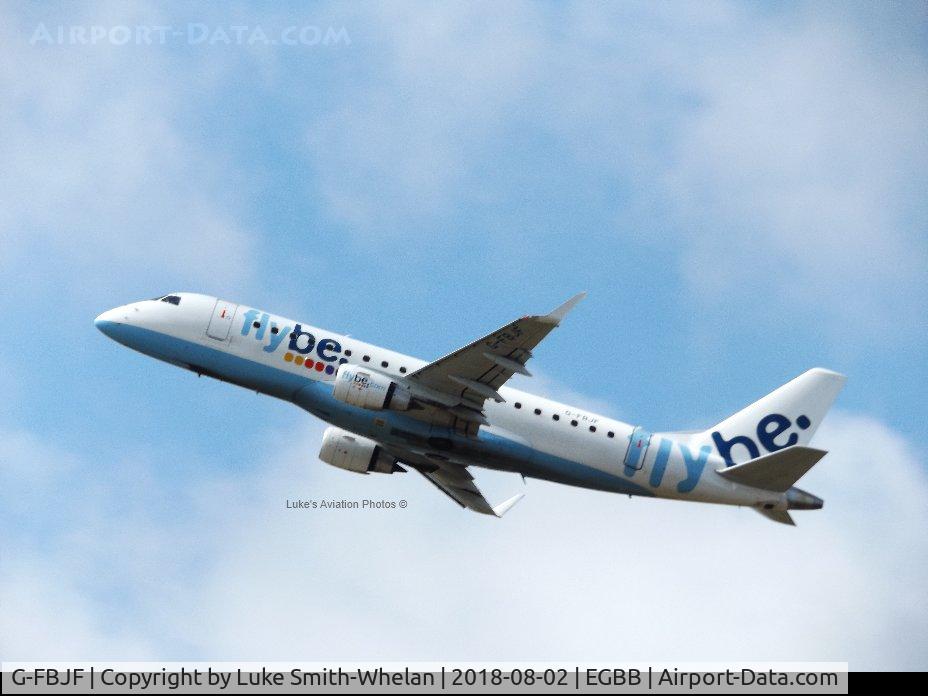 G-FBJF, 2012 Embraer 175STD (ERJ-170-200) C/N 17000341, From Birmingham Airport