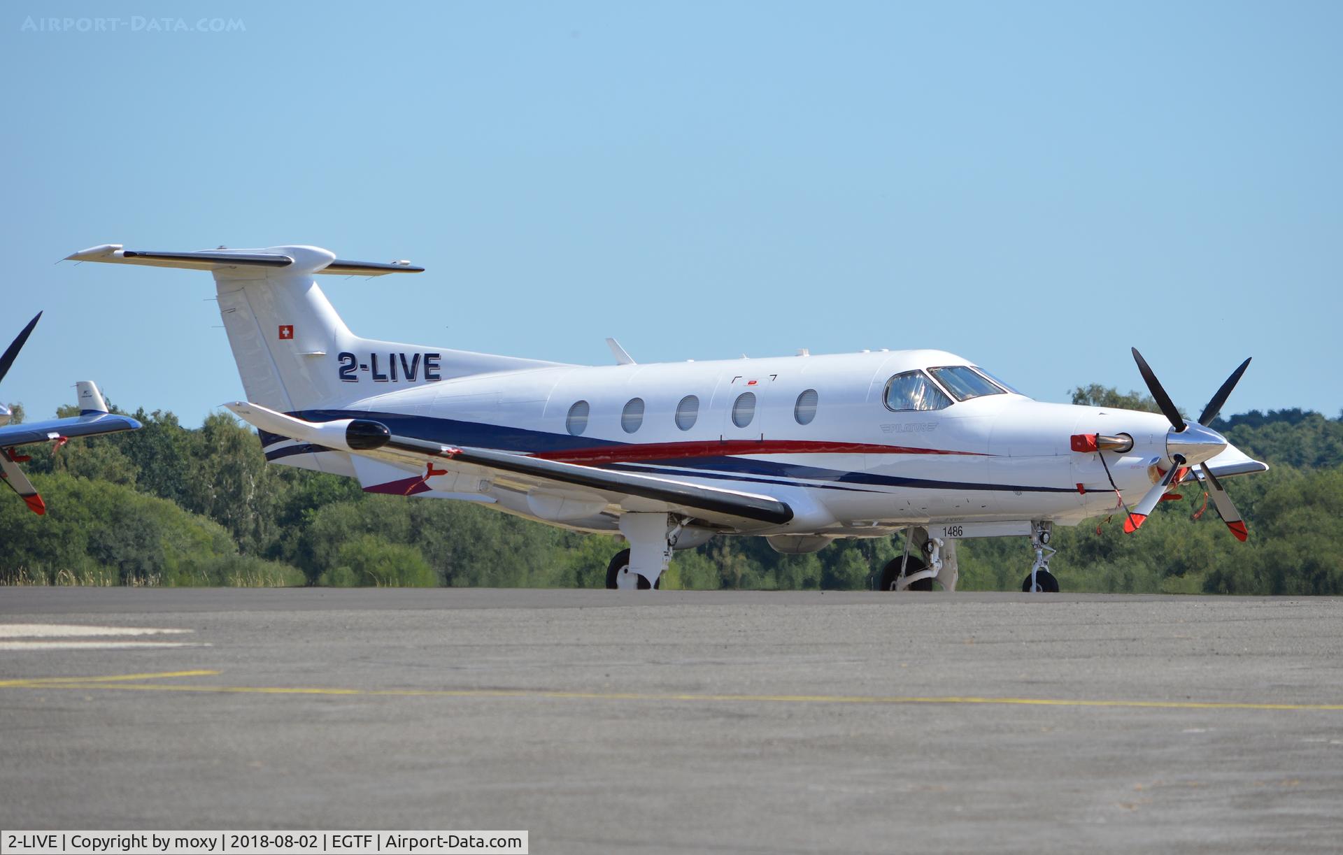 2-LIVE, 2014 Pilatus PC-12/47E C/N 1486, Pilatus PC-12/47E at Fairoaks.