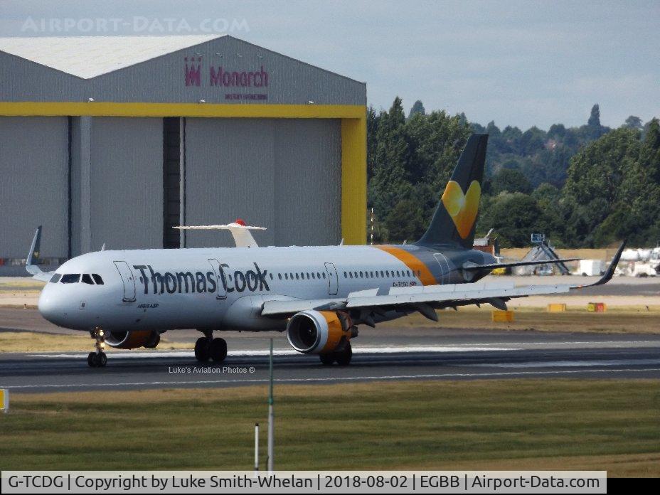 G-TCDG, 2014 Airbus A321-211 C/N 6122, From Birmingham Airport