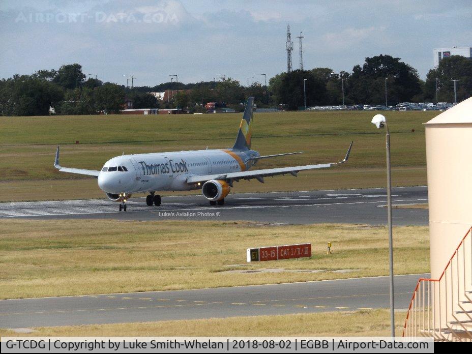 G-TCDG, 2014 Airbus A321-211 C/N 6122, From Birmingham Airport