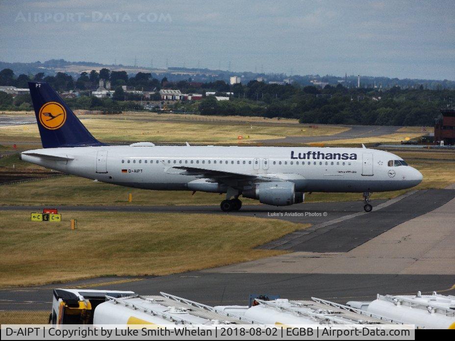 D-AIPT, 1990 Airbus A320-211 C/N 117, From Birmingham Airport