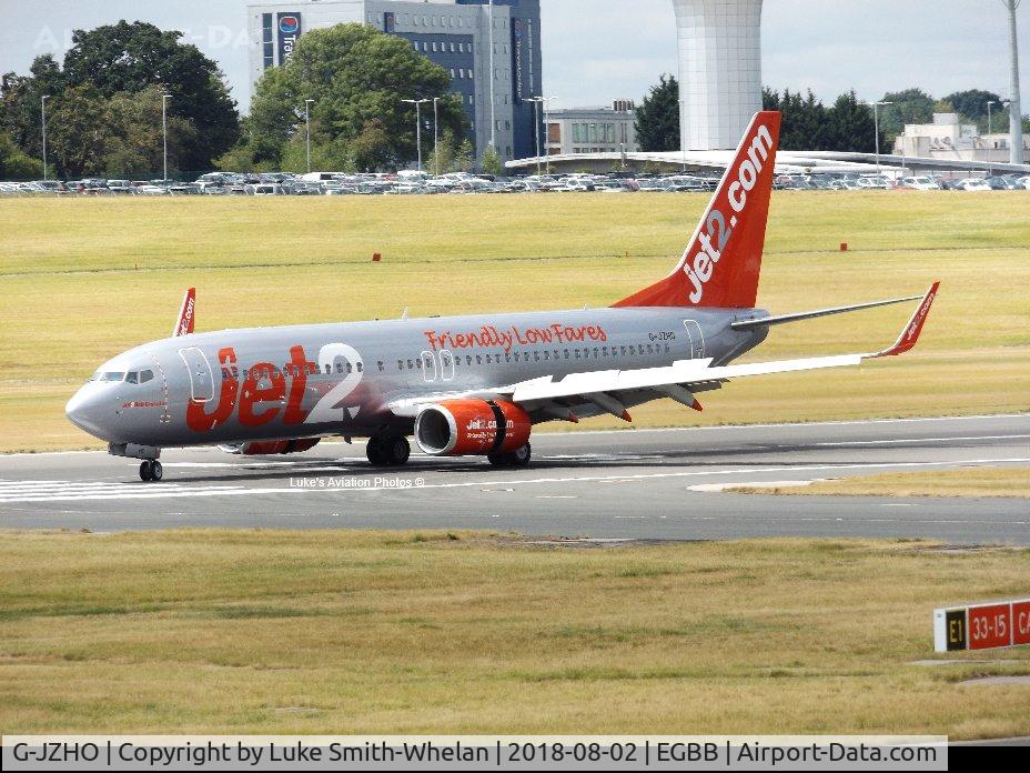 G-JZHO, 2016 Boeing 737-8MG C/N 63569, From Birmingham Airport