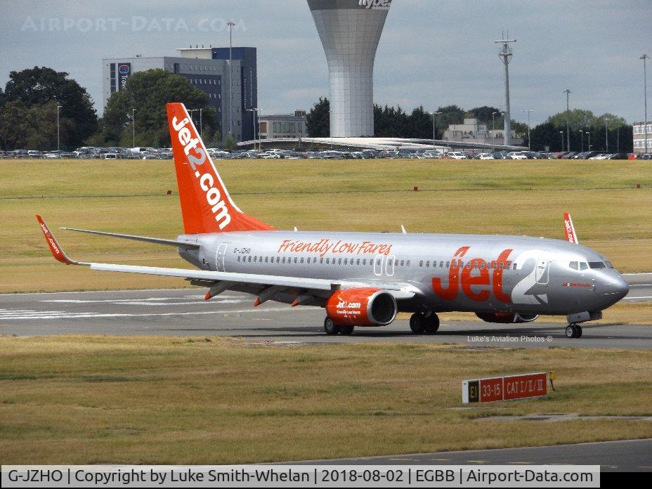 G-JZHO, 2016 Boeing 737-8MG C/N 63569, From Birmingham Airport