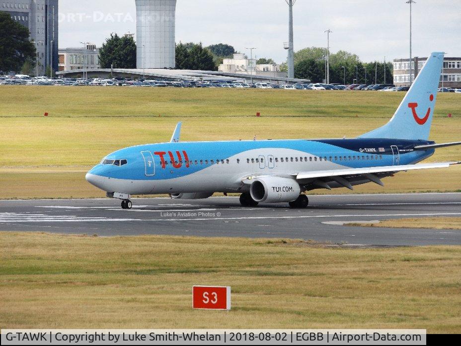 G-TAWK, 2012 Boeing 737-8K5 C/N 37239, From Birmingham Airport
