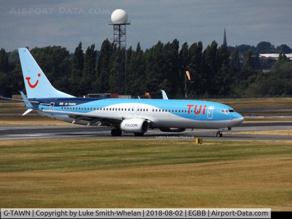 G-TAWN, 2013 Boeing 737-8K5 C/N 37251, From Birmingham Airport