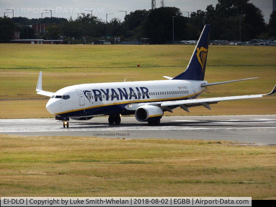 EI-DLO, 2006 Boeing 737-8AS C/N 34178, From Birmingham Airport