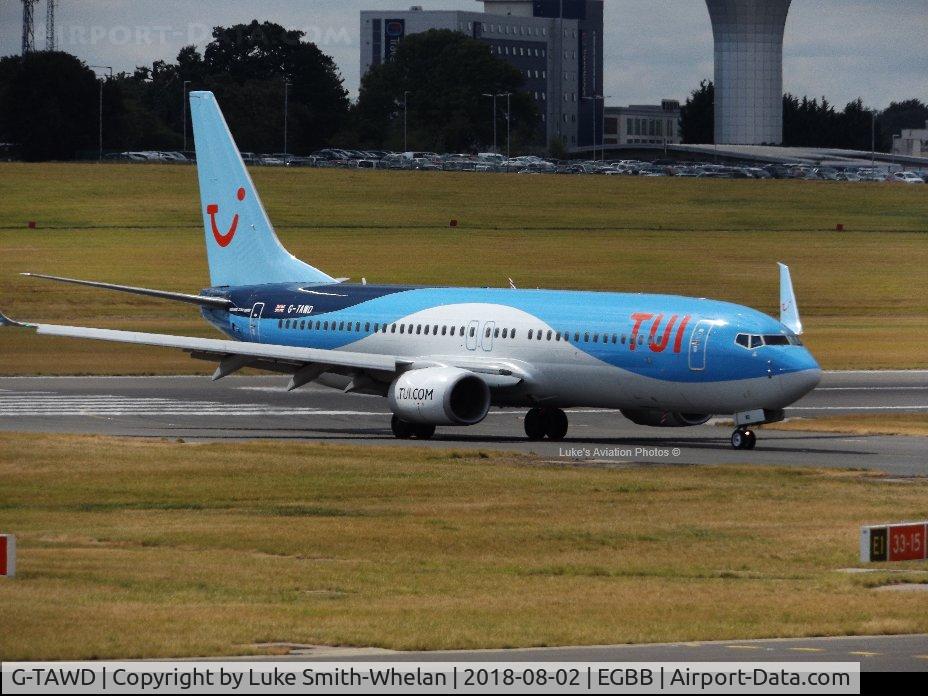G-TAWD, 2012 Boeing 737-8K5 C/N 37265, From Birmingham Airport