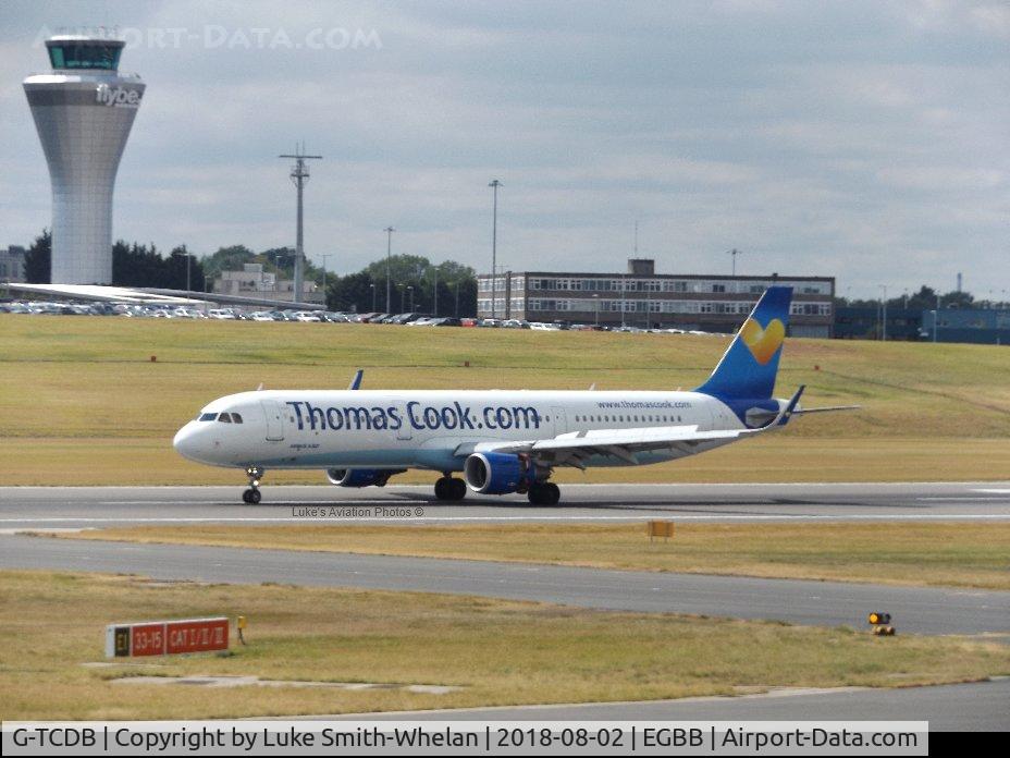 G-TCDB, 2013 Airbus A321-211 C/N 5603, From Birmingham Airport
