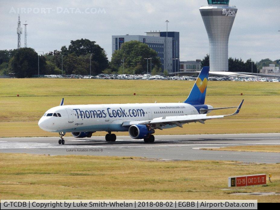 G-TCDB, 2013 Airbus A321-211 C/N 5603, From Birmingham Airport