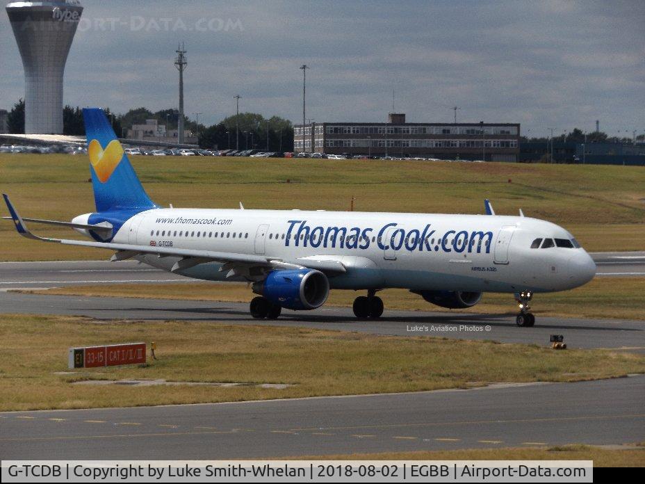 G-TCDB, 2013 Airbus A321-211 C/N 5603, From Birmingham Airport