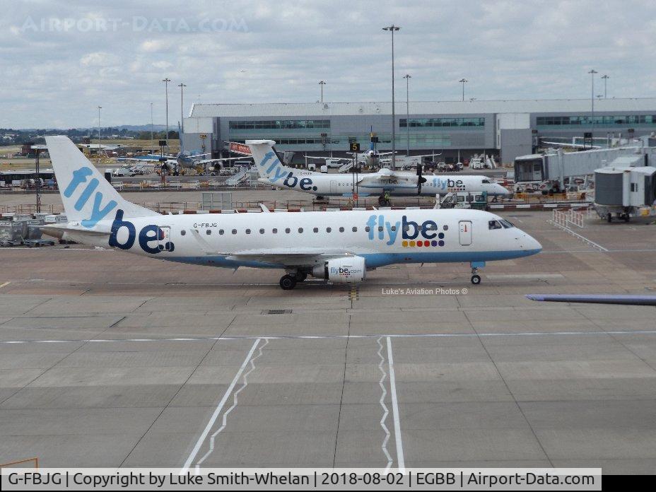 G-FBJG, 2012 Embraer 175STD (ERJ-170-200) C/N 17000344, From Birmingham Airport