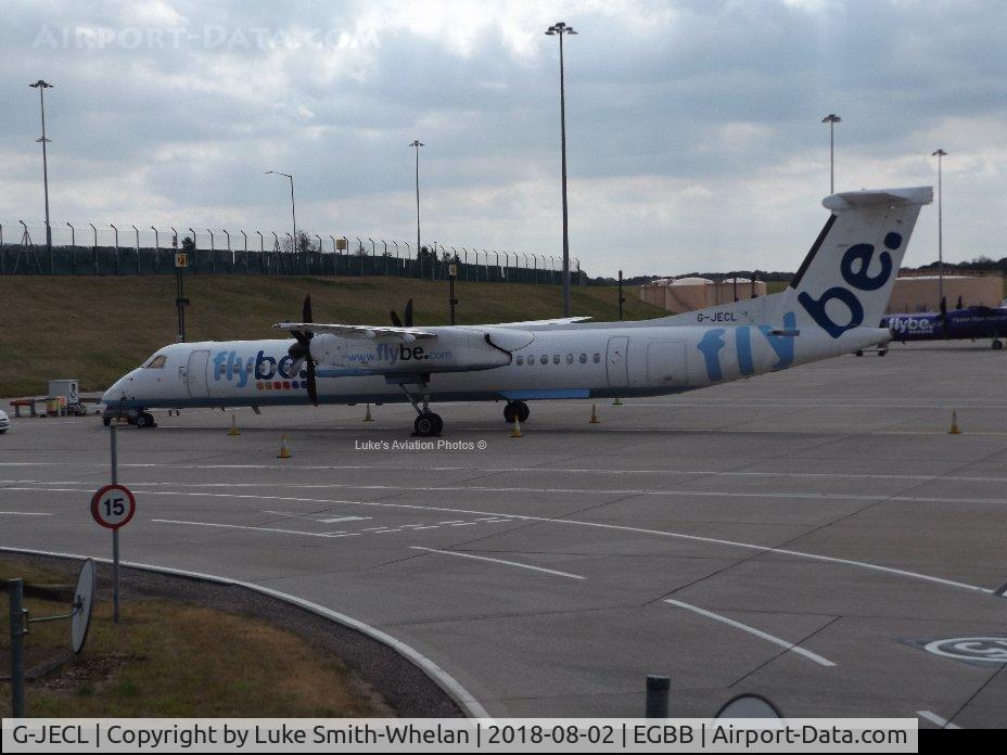G-JECL, 2005 De Havilland Canada DHC-8-402Q Dash 8 C/N 4114, From Birmingham Airport