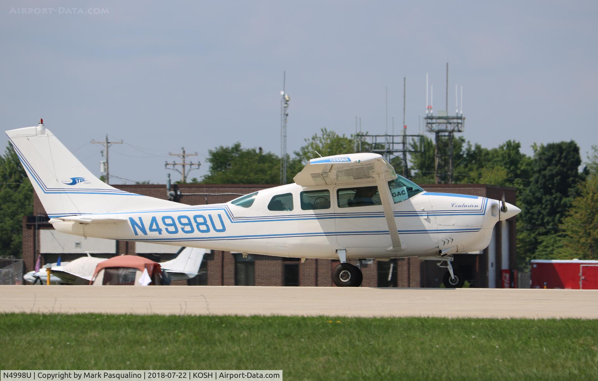 N4998U, 1965 Cessna 210E Centurion C/N 21058698, Cessna 210E