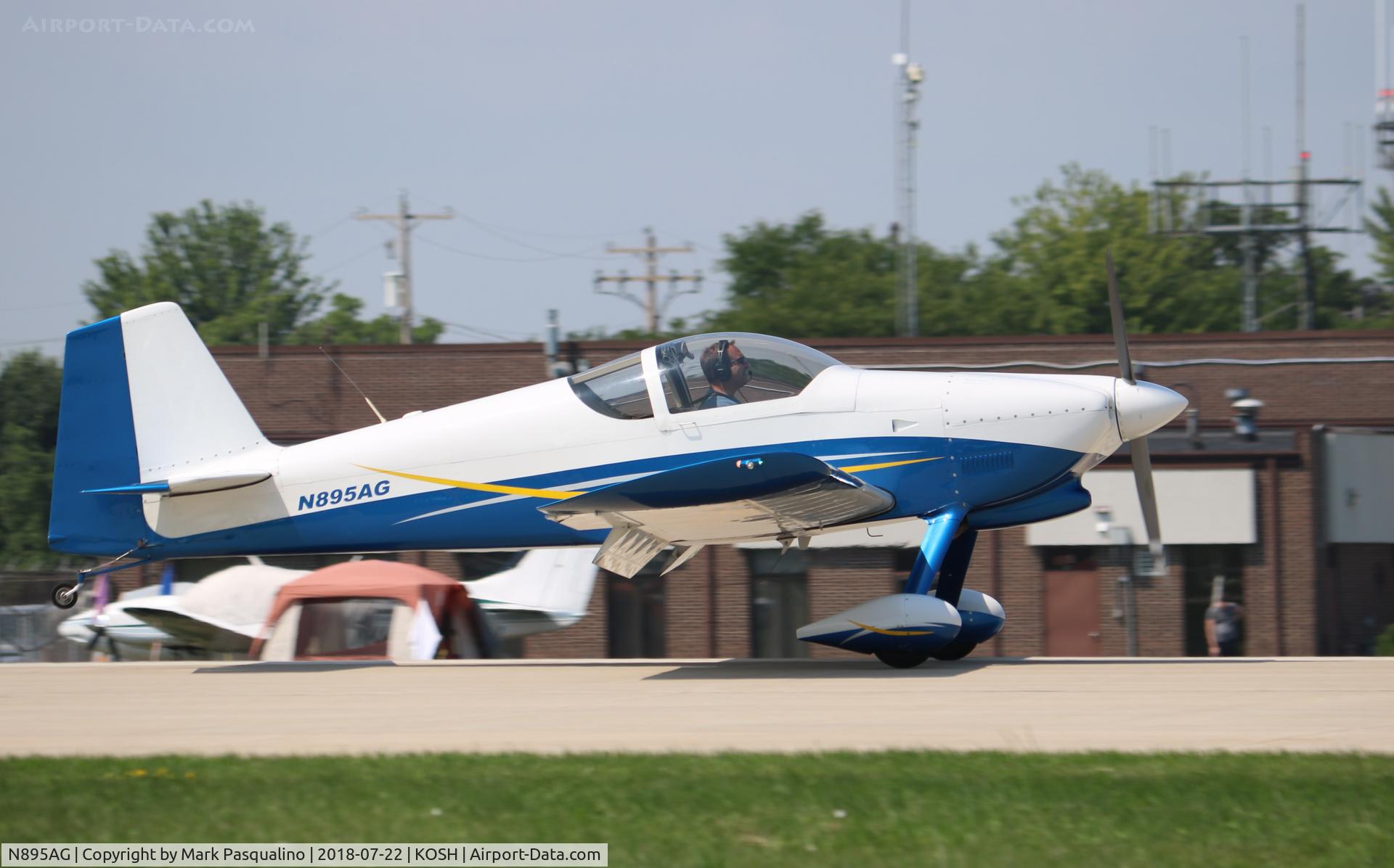 N895AG, Vans RV-6 C/N 25235, Vans RV-6