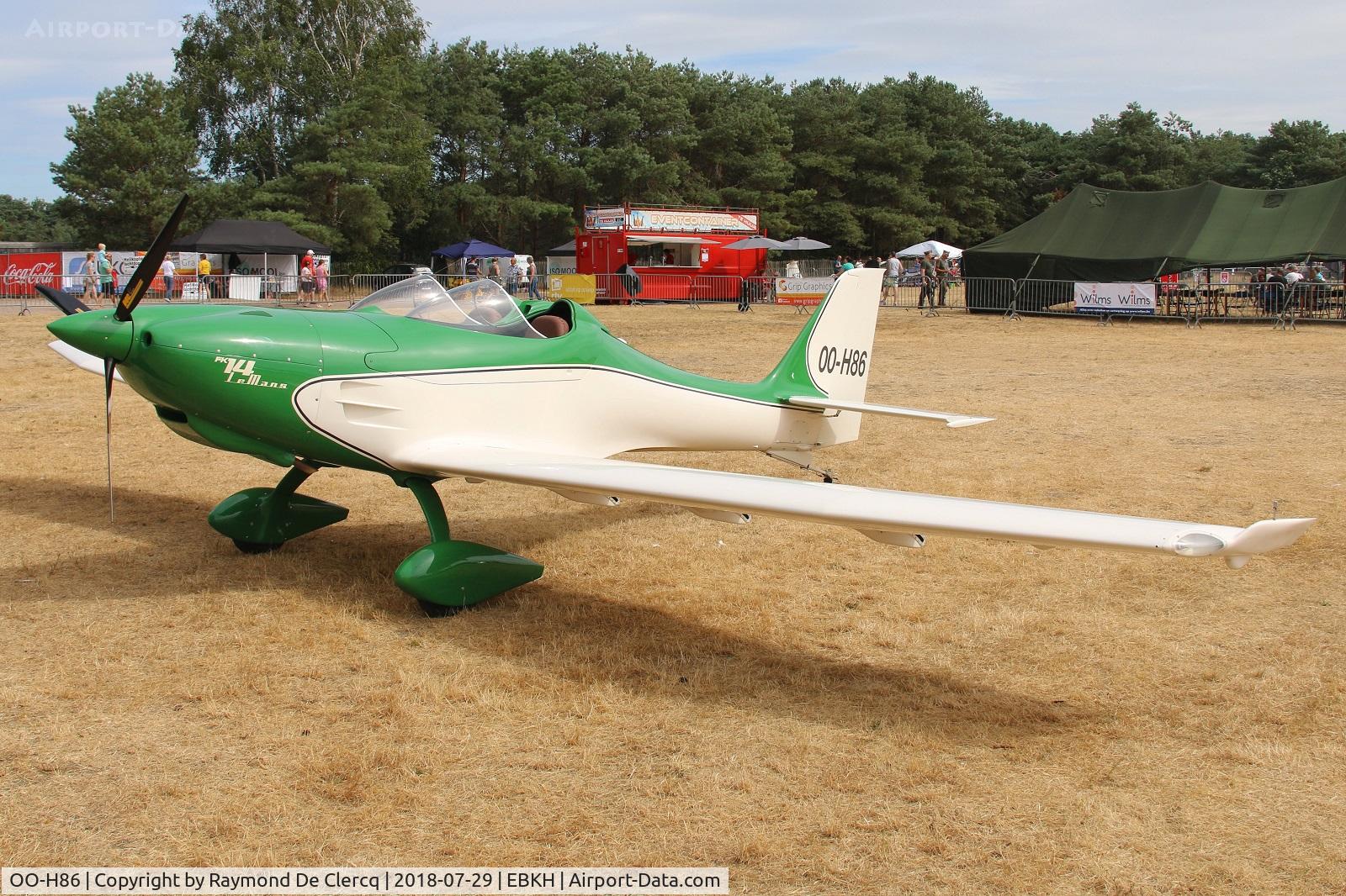 OO-H86, B & F Technik FK-14B Polaris C/N 014-175, Keiheuvel Fly in.