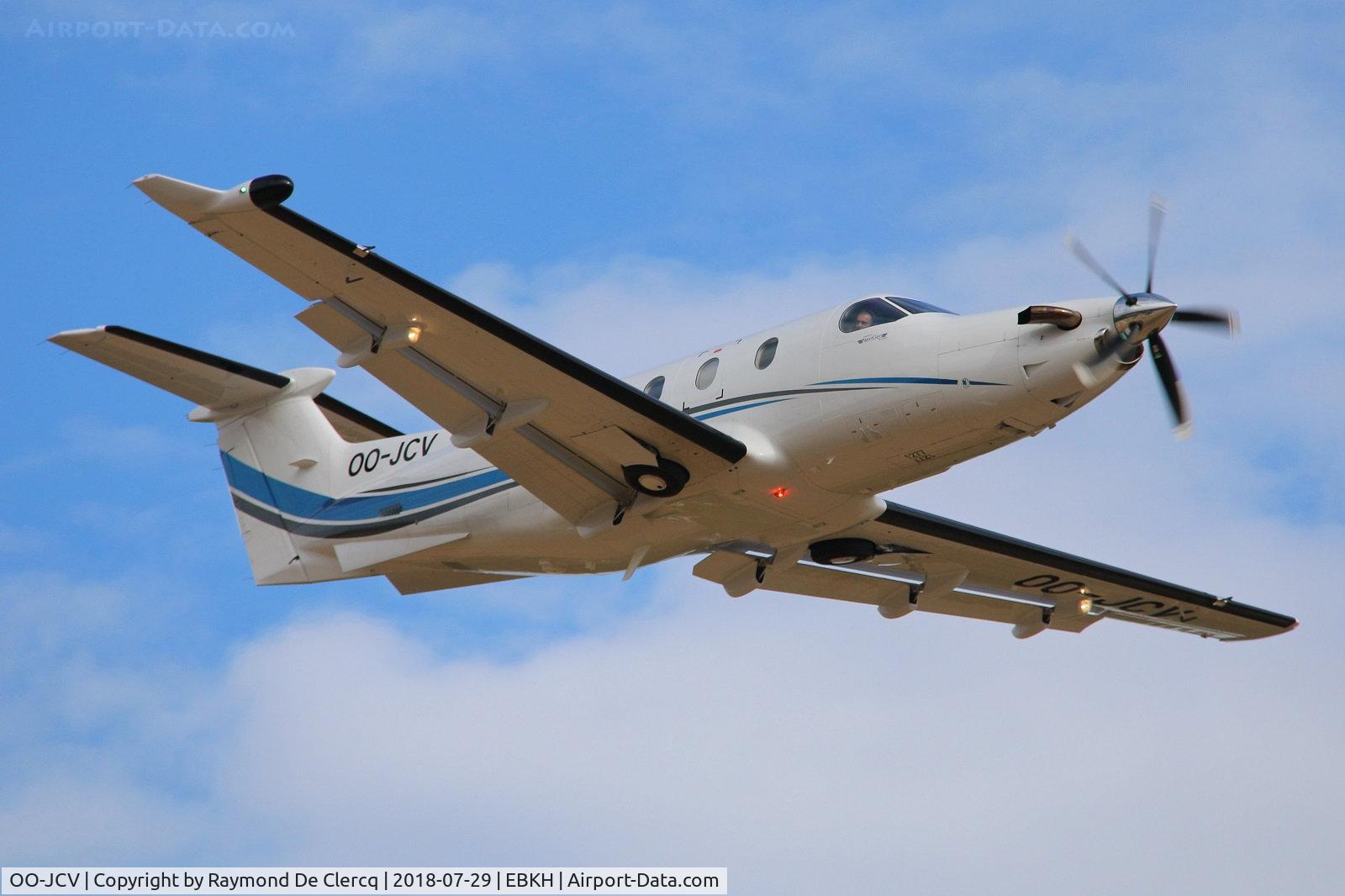 OO-JCV, 2011 Pilatus PC-12/47E C/N 1277, Keiheuvel Fly in.