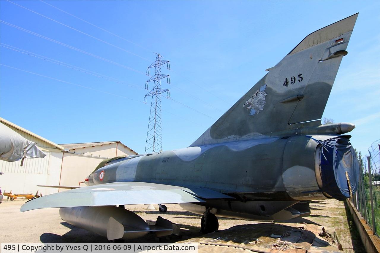 495, Dassault Mirage IIIE C/N 495, Dassault Mirage IIIE, Les amis de la 5ème escadre Museum, Orange