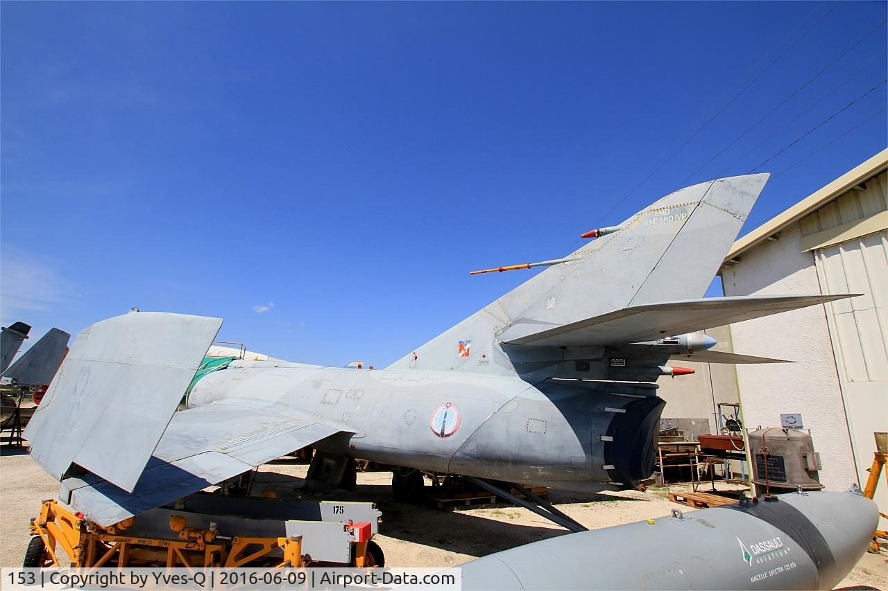 153, Dassault Etendard IV.PM C/N 53, Etendard IV P, preserved at Les Amis de la 5ème Escadre Museum, Orange
