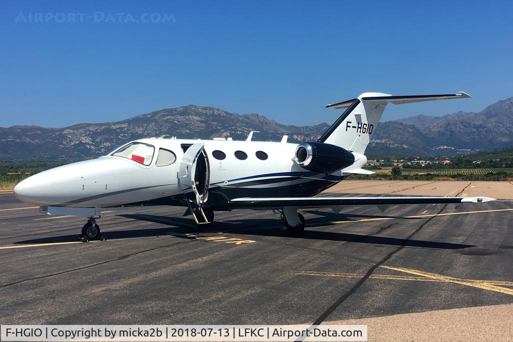 F-HGIO, 2007 Cessna 510 Citation Mustang Citation Mustang C/N 510-0052, Parked