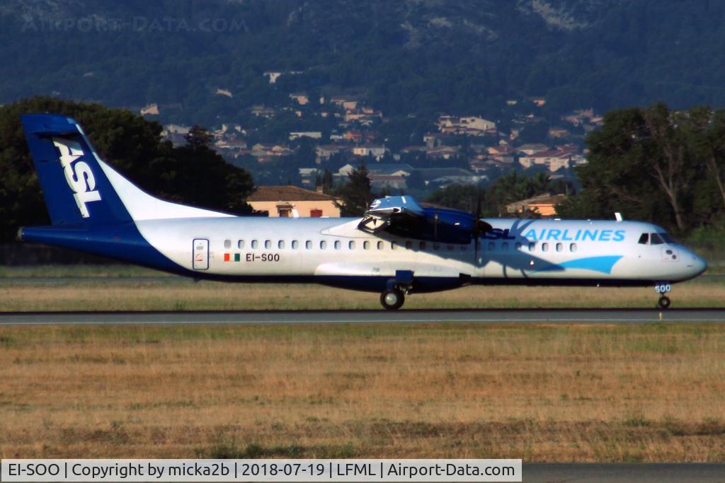 EI-SOO, 1998 ATR 72-212A C/N 1446139, Landing