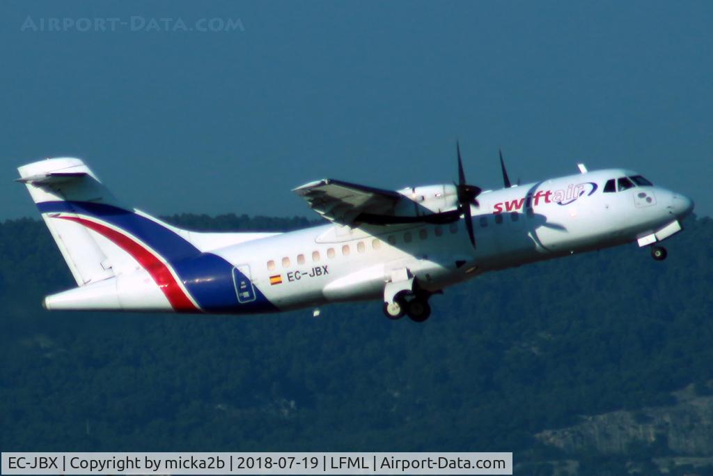 EC-JBX, 1991 ATR 42-300 C/N 254, Take off