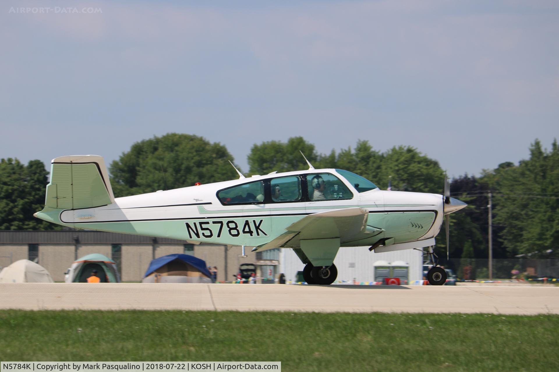 N5784K, 1964 Beech S35 Bonanza C/N D-7567, Beech S35