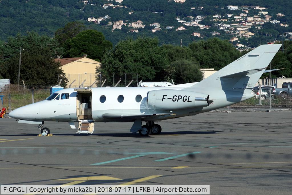 F-GPGL, 1983 Dassault Falcon 10 C/N 203, Parked
