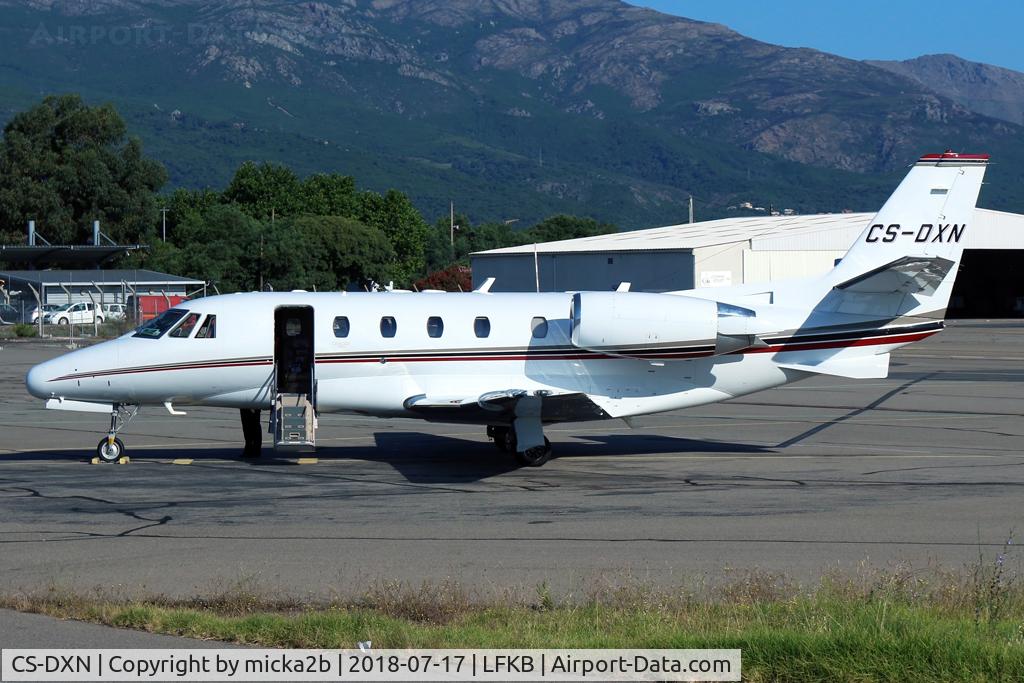 CS-DXN, 2007 Cessna 560XL Citation XLS C/N 560-5685, Parked