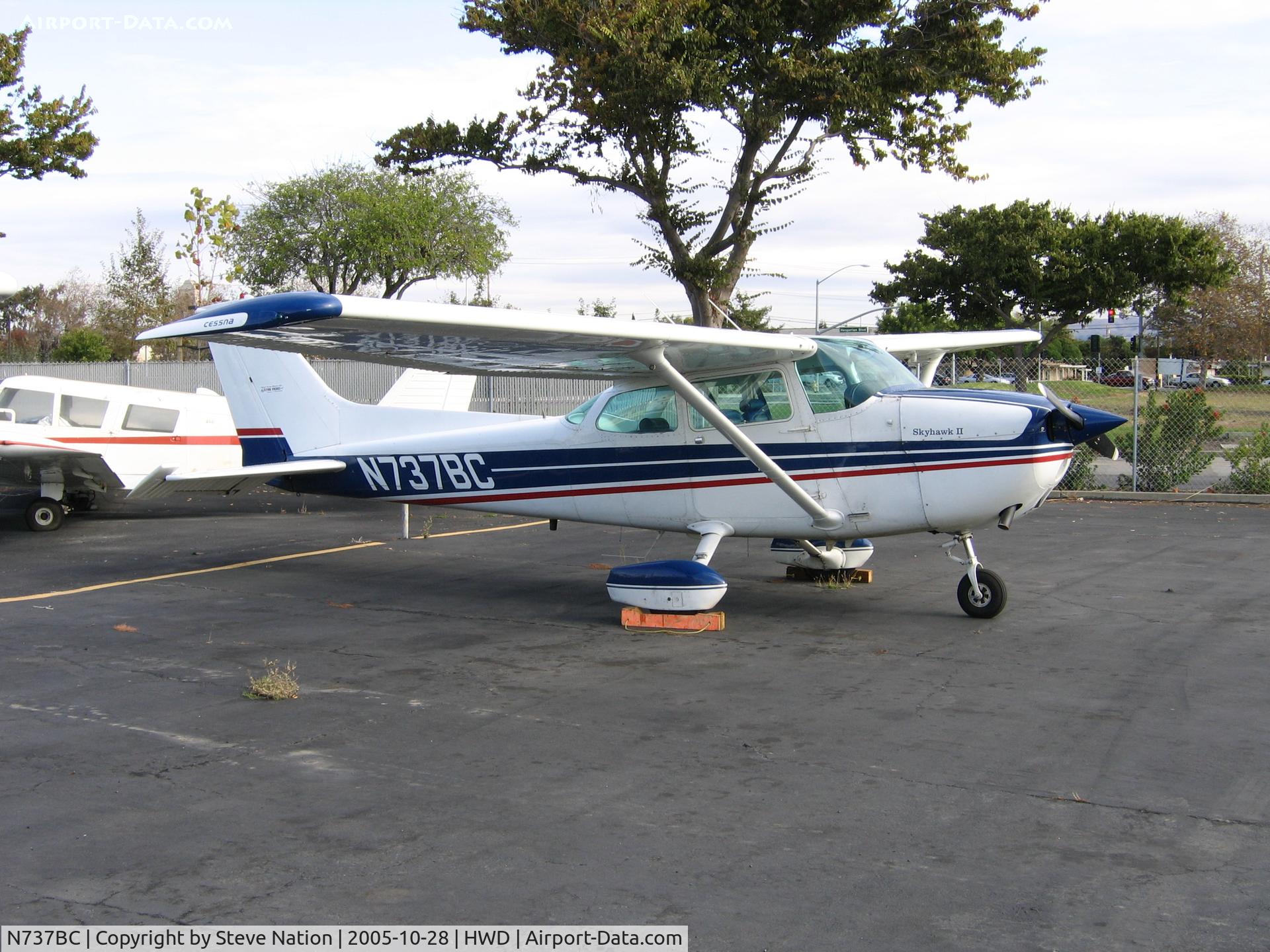 N737BC, 1977 Cessna 172N C/N 17269283, Flying Viking's 1977 Cessna 172N at Hayward, CA