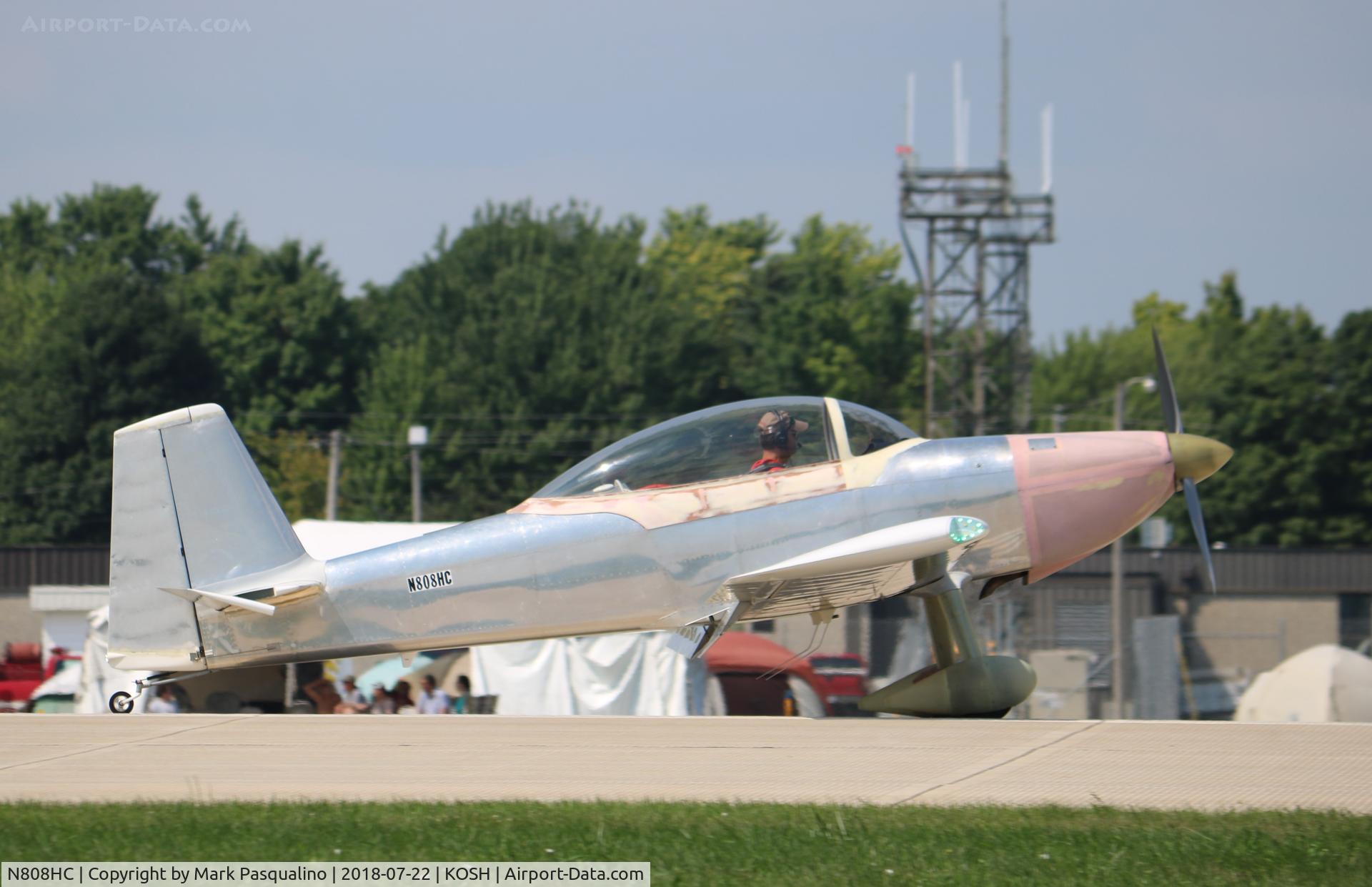 N808HC, 2018 Vans RV-8 C/N 83095, Vans RV-8
