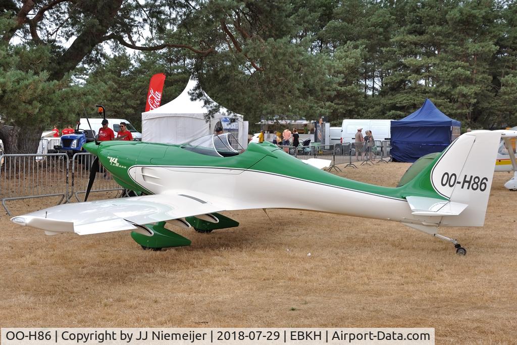 OO-H86, B & F Technik FK-14B Polaris C/N 014-175, This model is a B&F FK14 B2 LeMans recognized by the bubble canopy replaced by two separate 