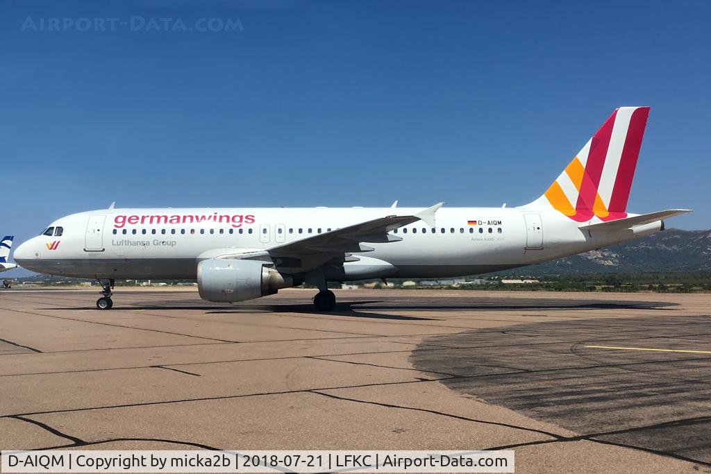 D-AIQM, 1991 Airbus A320-211 C/N 0268, Parked. Scrapped in december 2019.