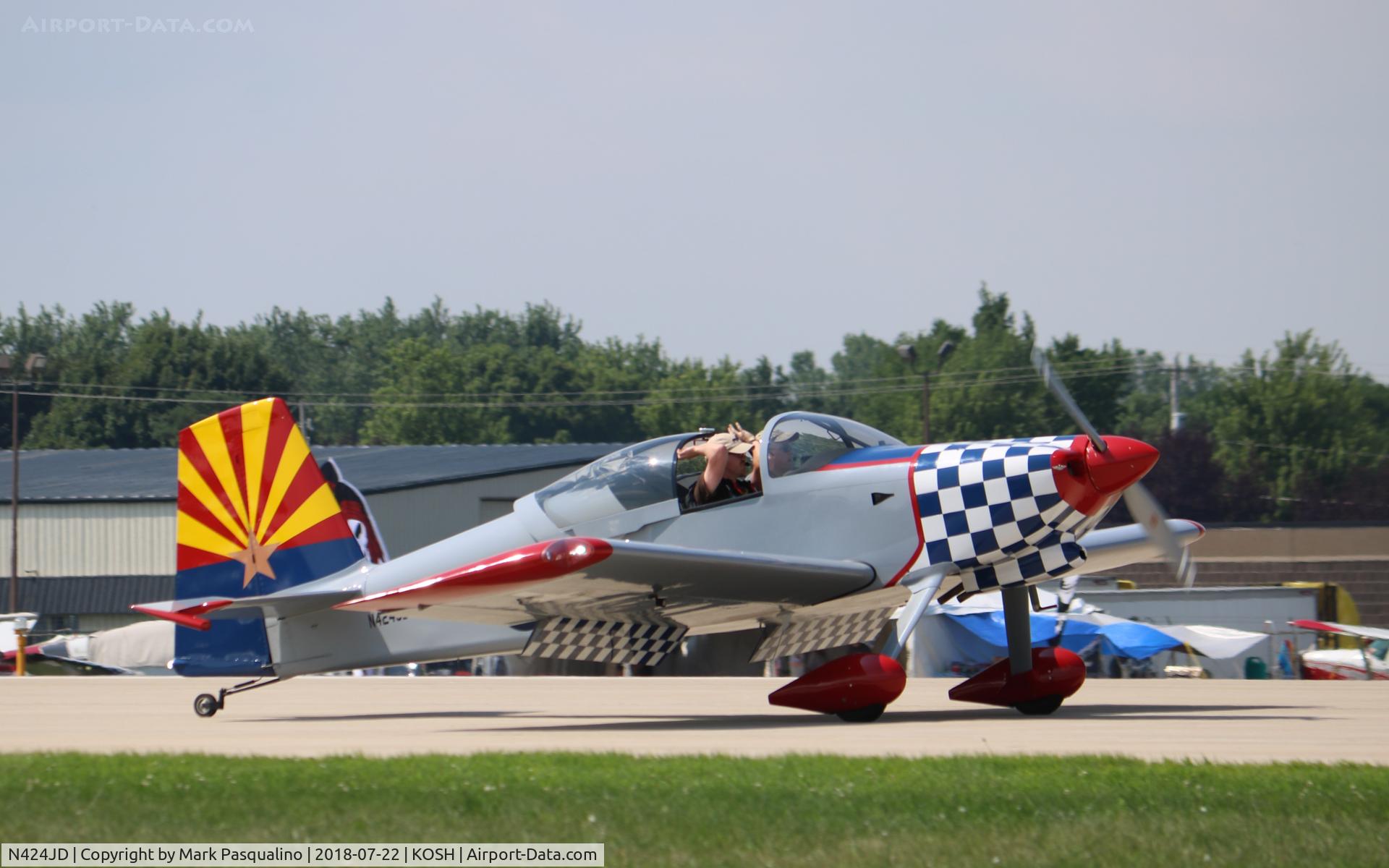 N424JD, 2015 Vans RV-7 C/N 73827, Vans RV-7