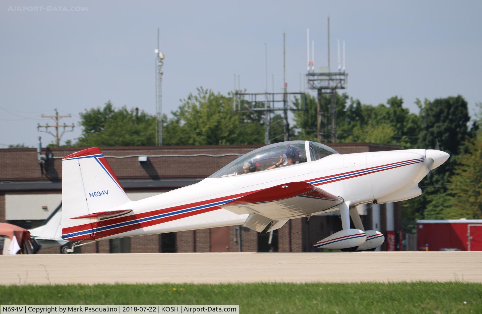 N694V, 2003 Vans RV-8 C/N 80694, Vans RV-8