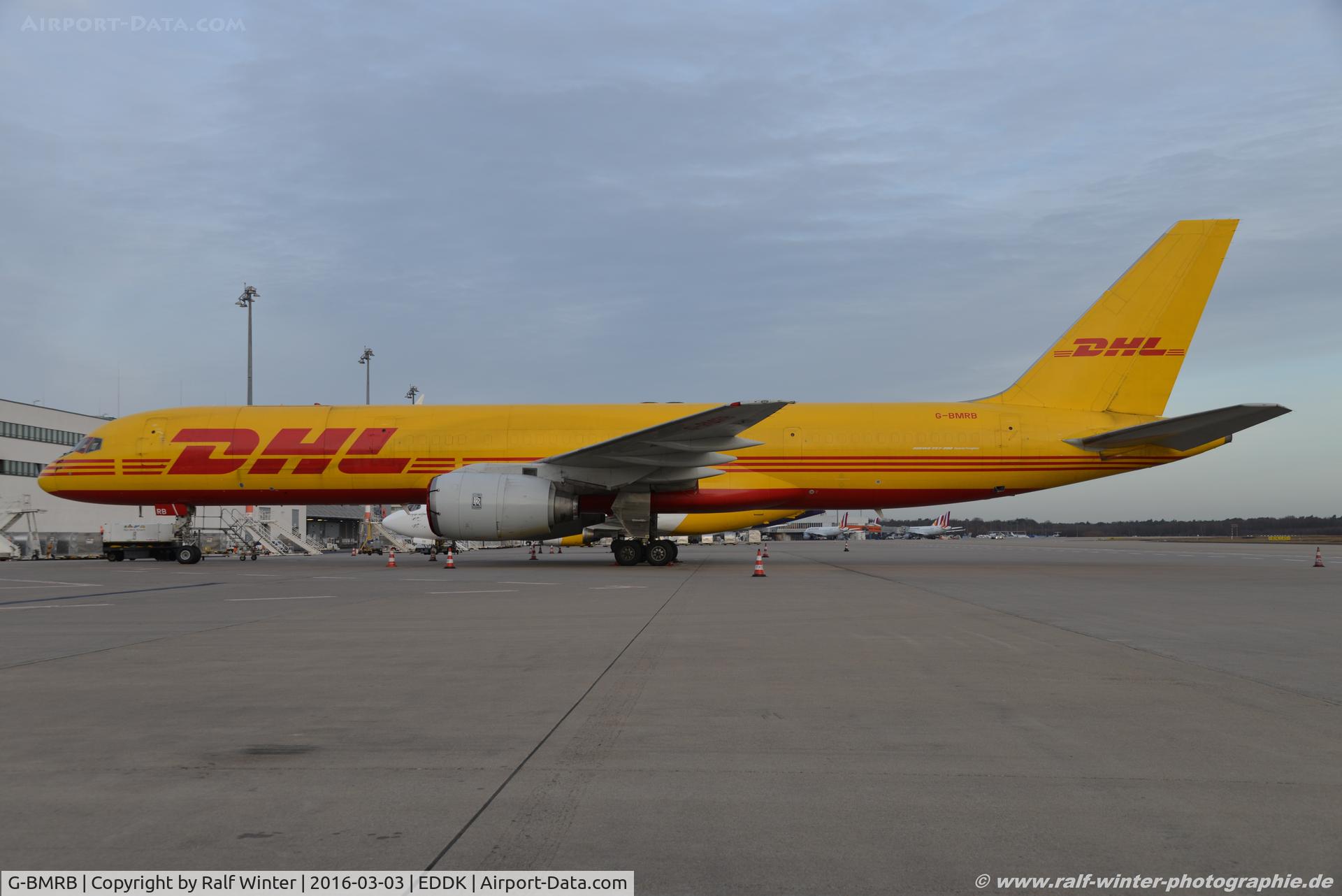 G-BMRB, 1987 Boeing 757-236/SF C/N 23975, Boeing 757-236F _ QY BCS European Air Transport DHL - 23975 - G-BMRB - 03.03.2016 - CGN