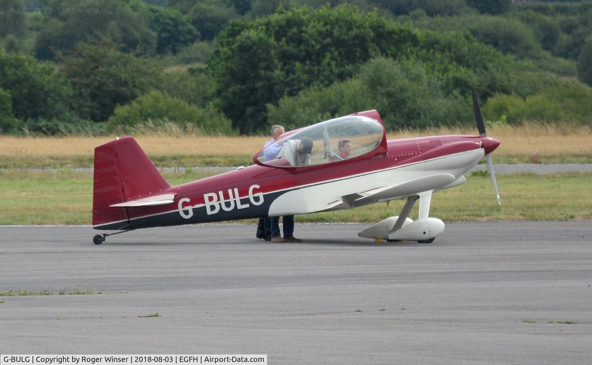 G-BULG, 1989 Vans RV-4 C/N JRV4-1, Visiting RV-4.