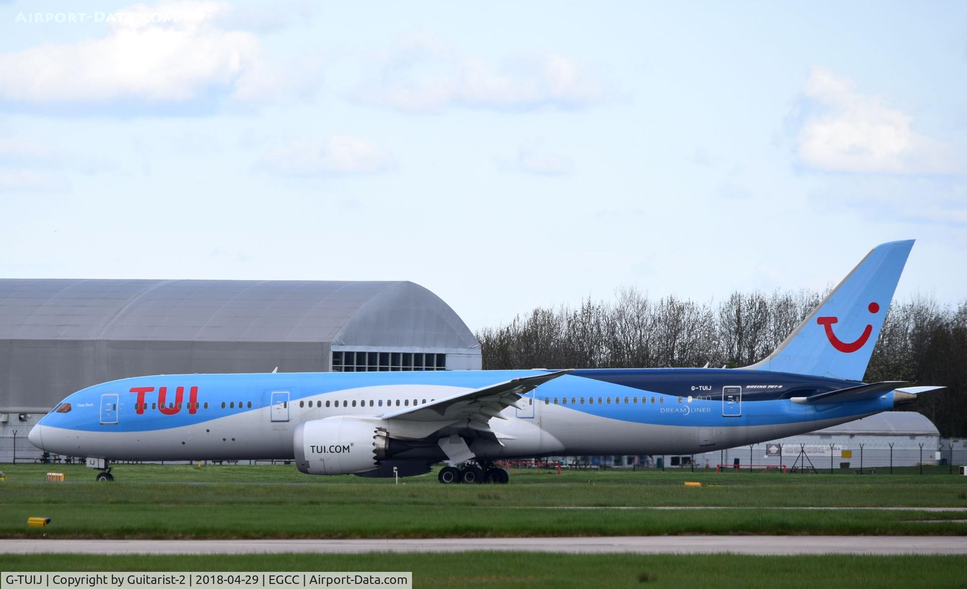 G-TUIJ, 2016 Boeing 787-9K5 Dreamliner C/N 44578, At Manchester