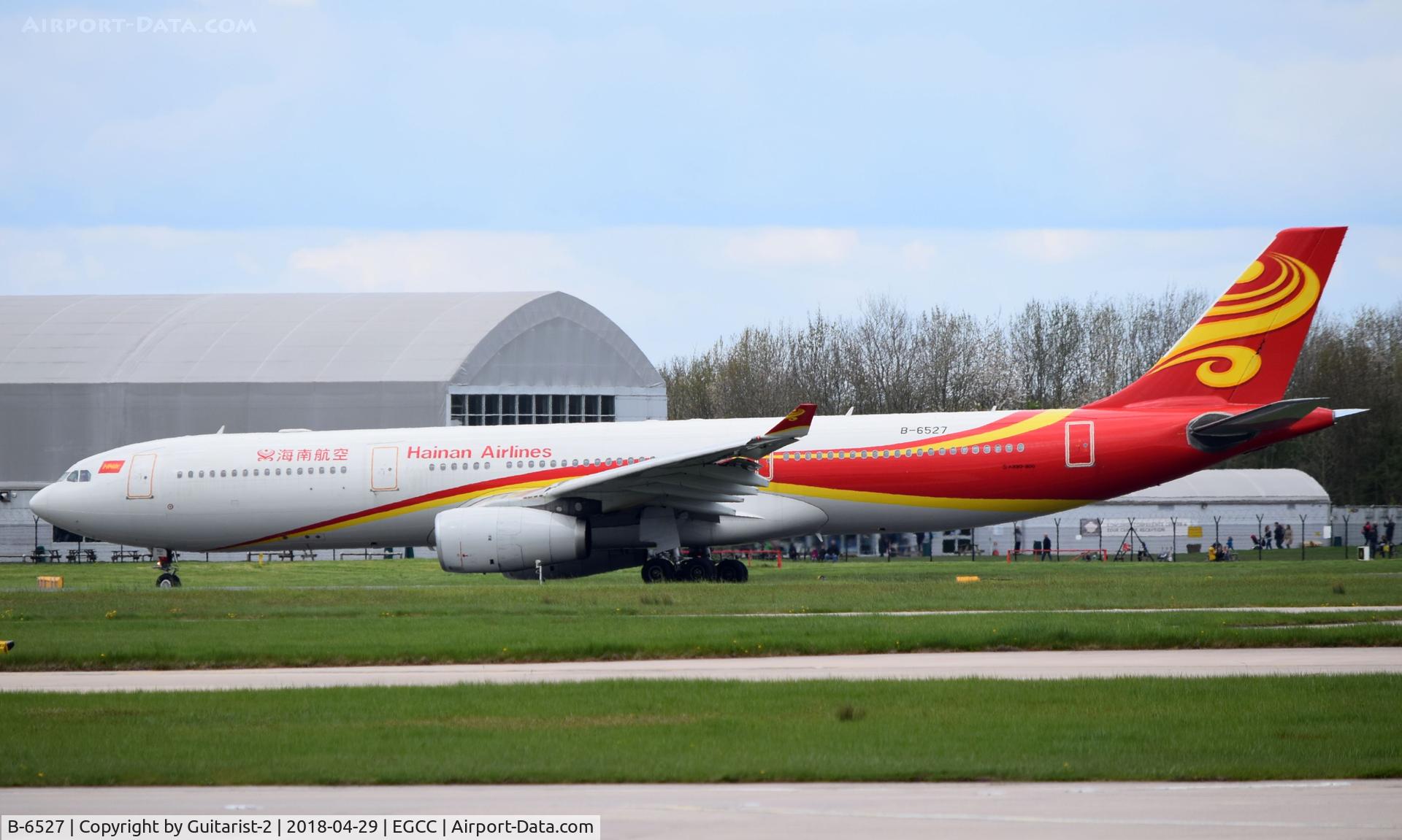 B-6527, 2010 Airbus A330-343X C/N 1178, At Manchester