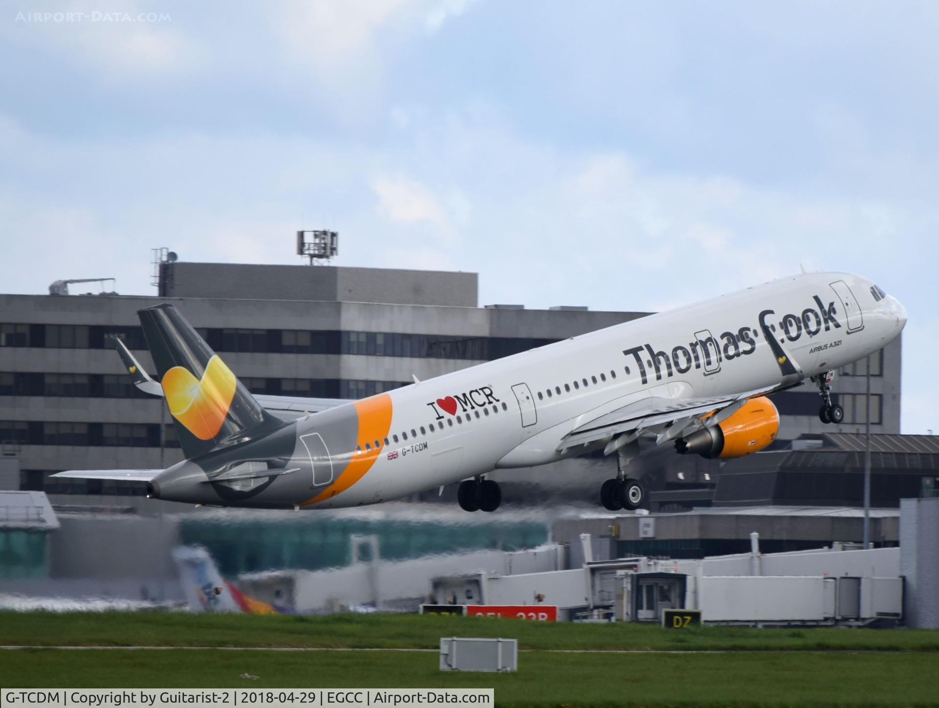 G-TCDM, 2016 Airbus A321-211 C/N 7003, At Manchester