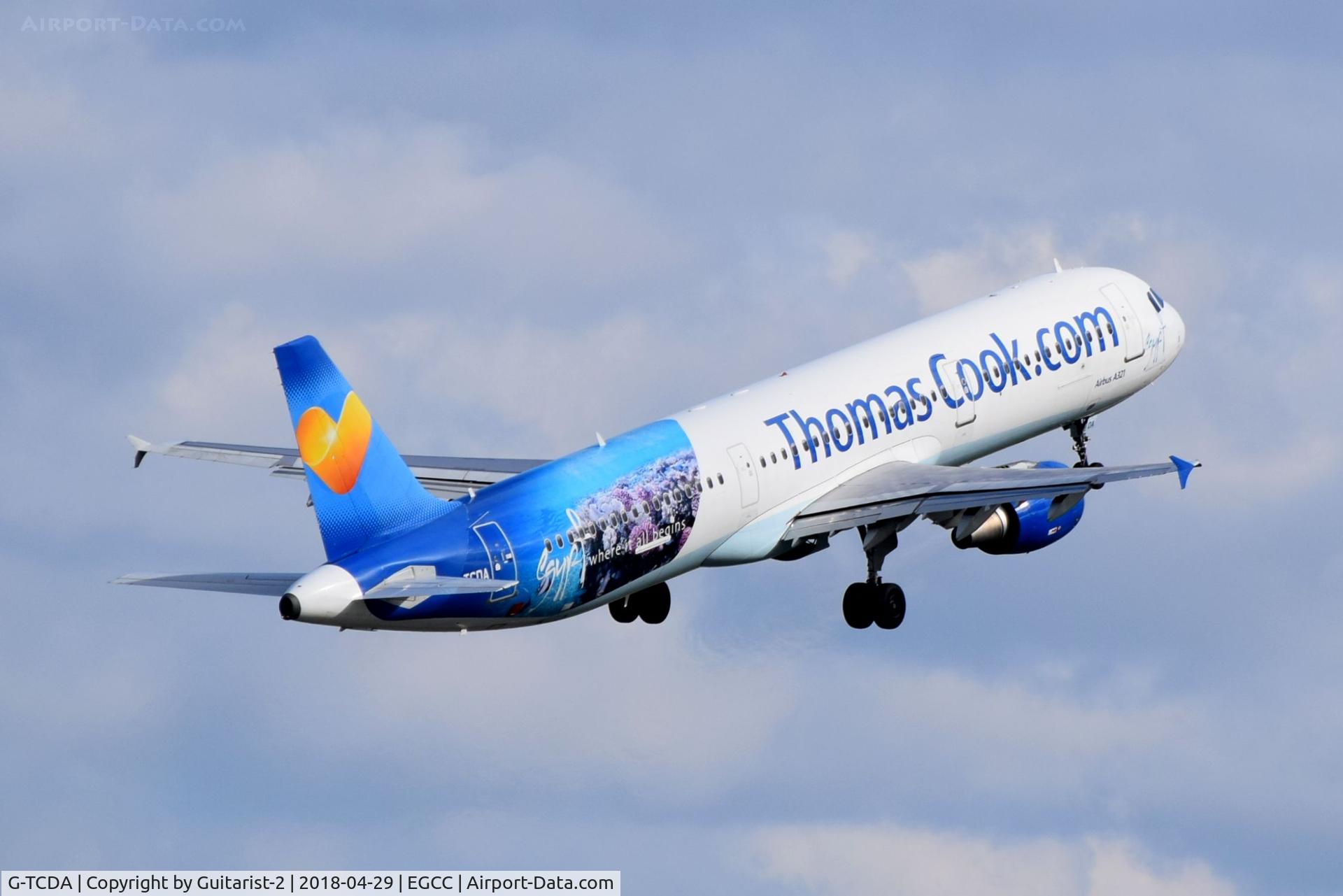 G-TCDA, 2003 Airbus A321-211 C/N 2060, At Manchester