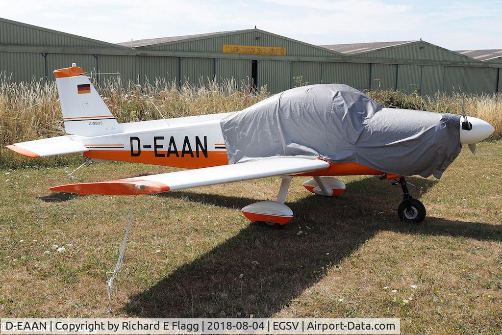 D-EAAN, Bolkow Bo-209 Monsum C/N 174, Not the ground at Old Buckenham, Norfolk.