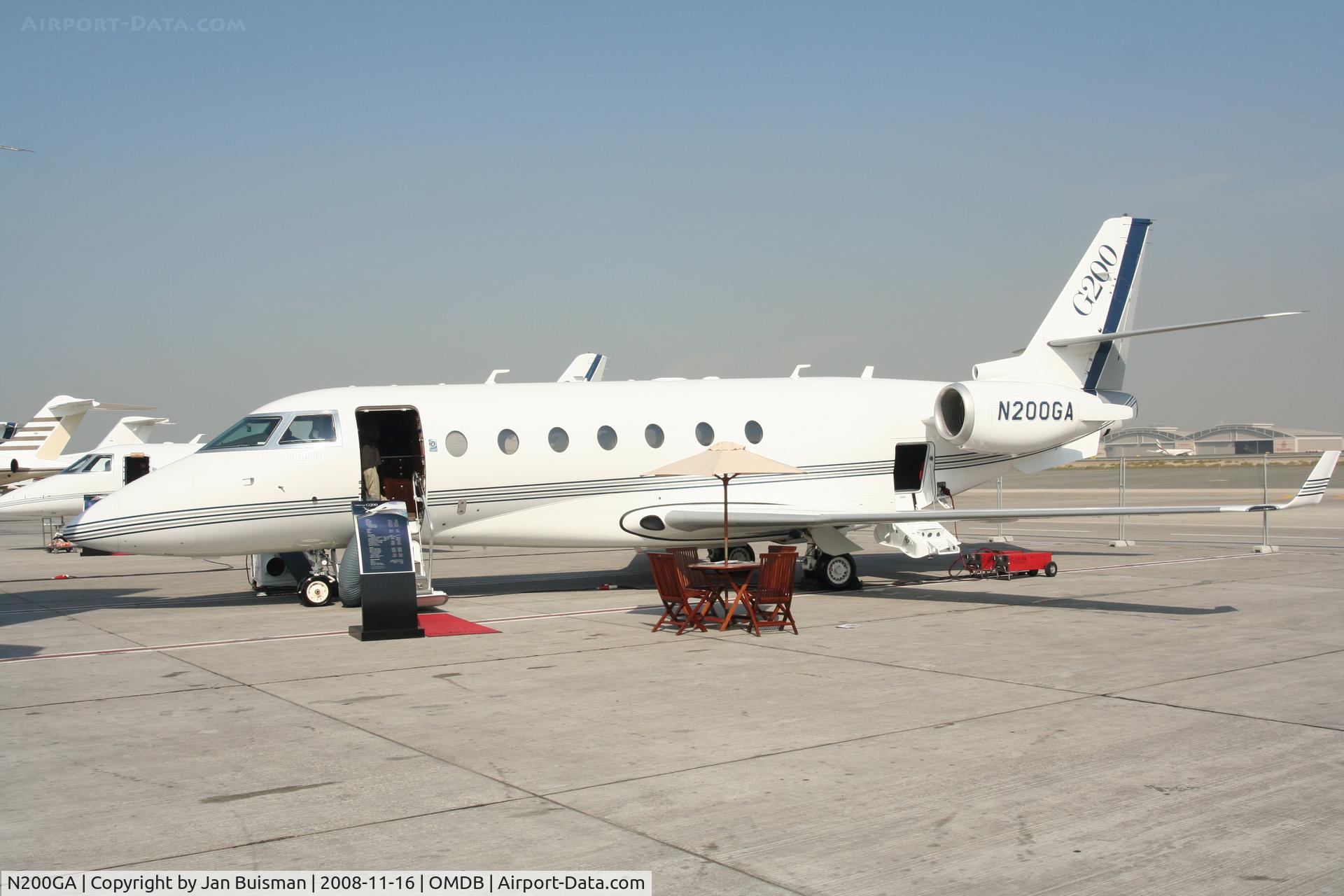 N200GA, 2008 Israel Aircraft Industries Gulfstream 200 C/N 173, Corporate