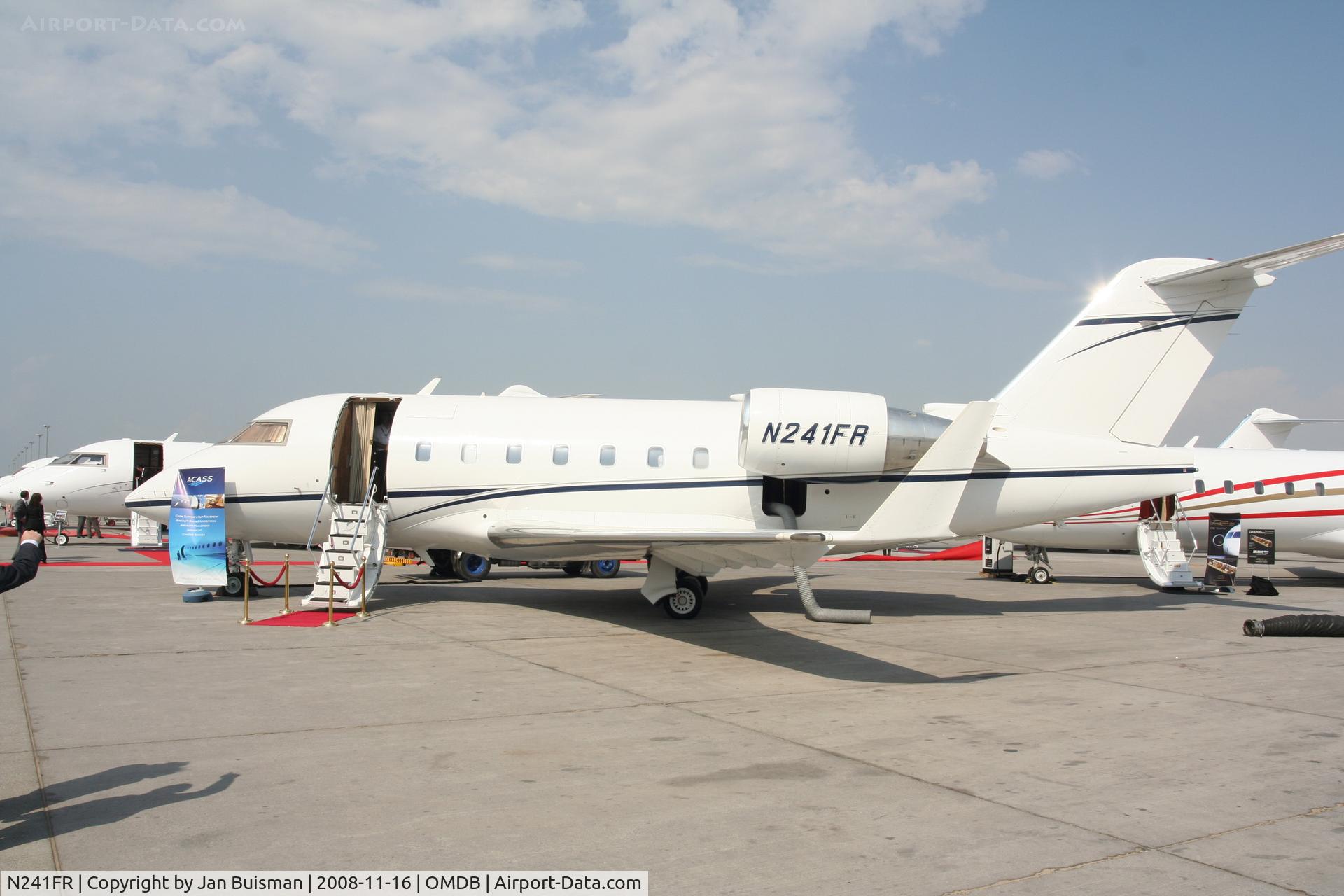 N241FR, 1992 Canadair Challenger 601-3A (CL-600-2B16) C/N 5102, Corporate