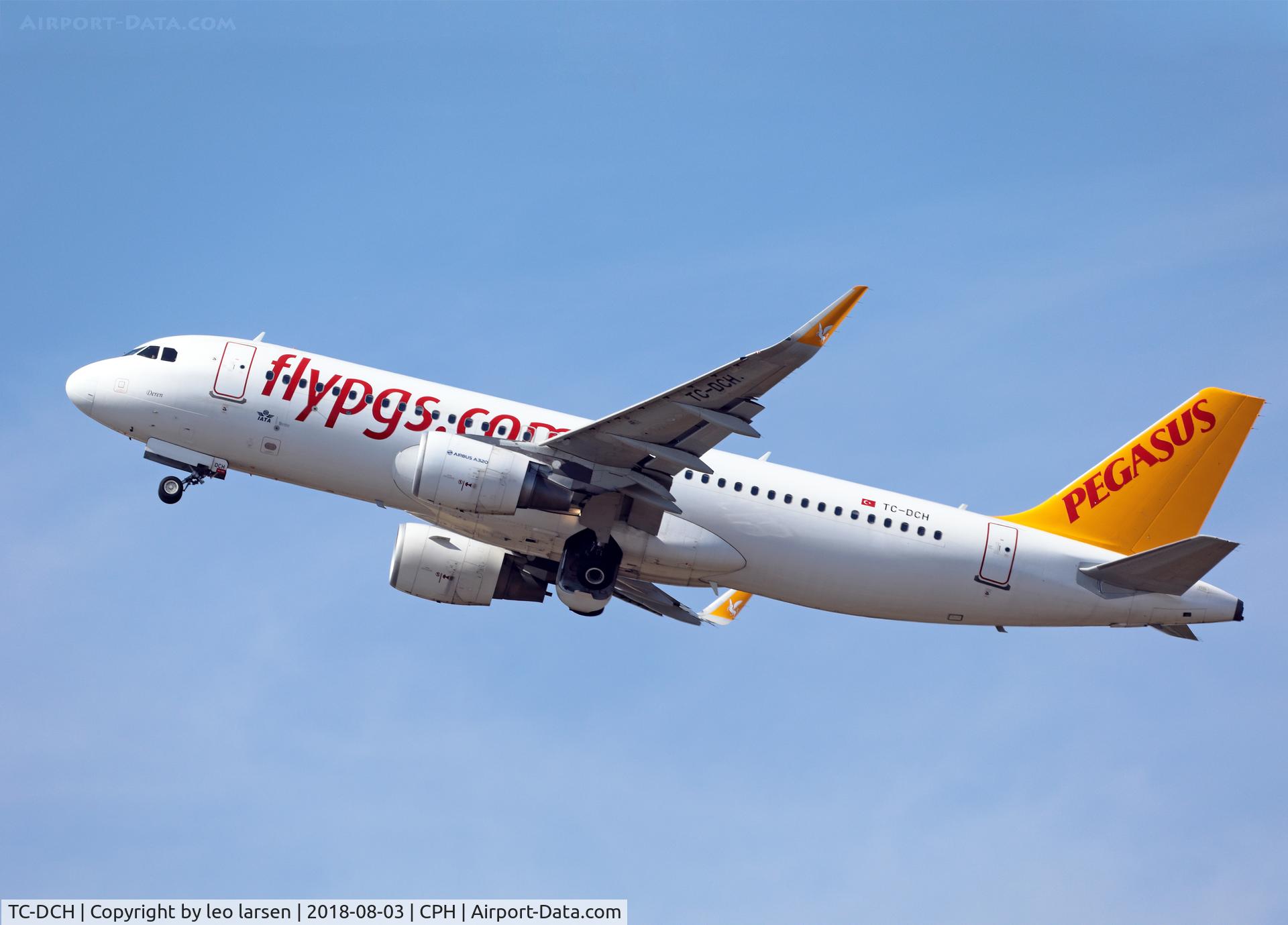 TC-DCH, 2015 Airbus A320-216 C/N 6619, Copenhagen 3.8.2018