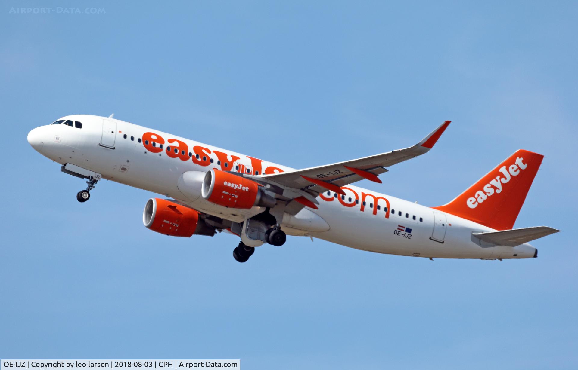 OE-IJZ, 2015 Airbus A320-214 C/N 6502, Copenhagen 3.8.2018