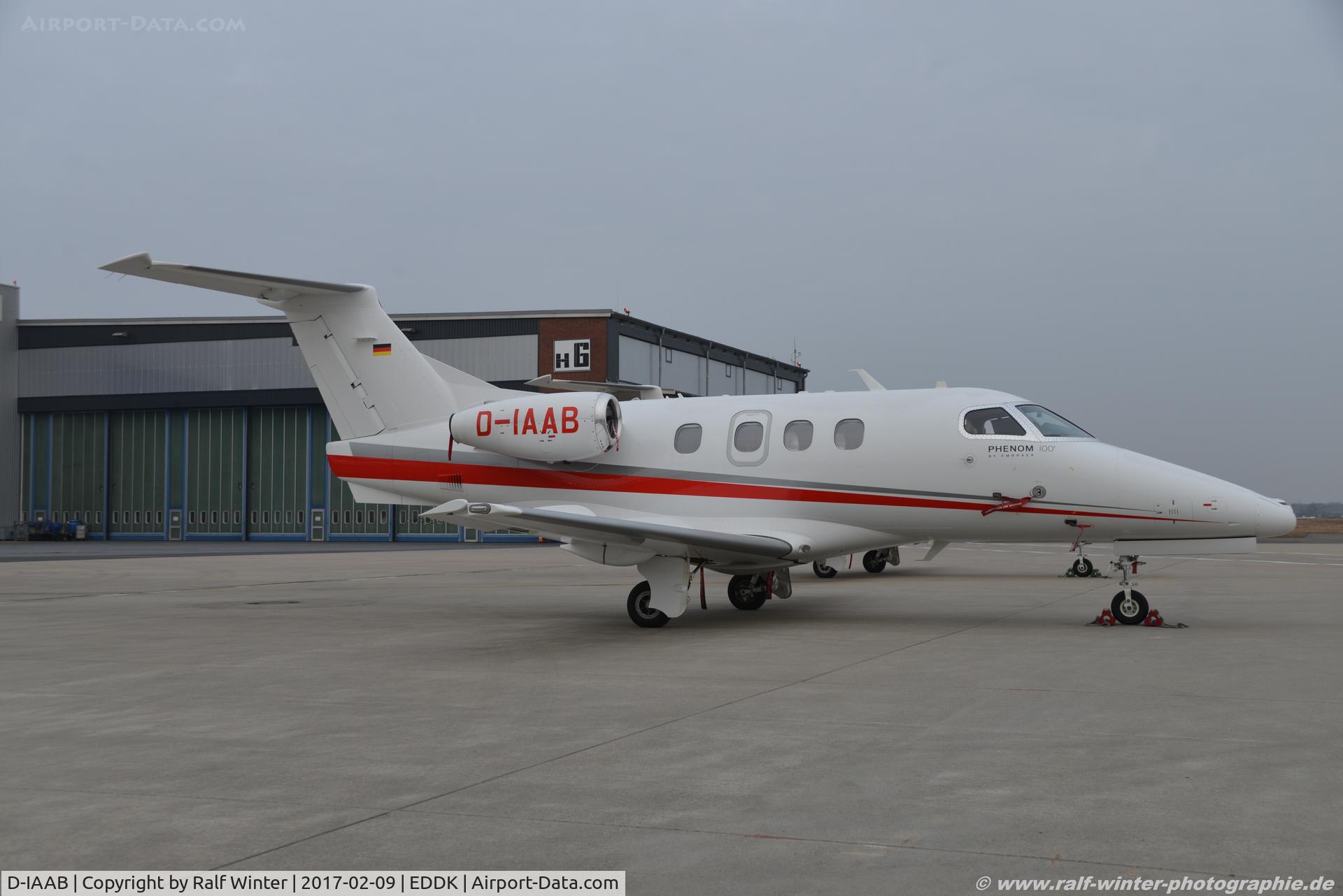 D-IAAB, 2010 Embraer EMB-500 Phenom 100 C/N 50000180, Embraer Phenom 100 EMB-500 - ZE AZE Arcus Air - 50000180 - D-IAAB - 09.02.2017 - CGN