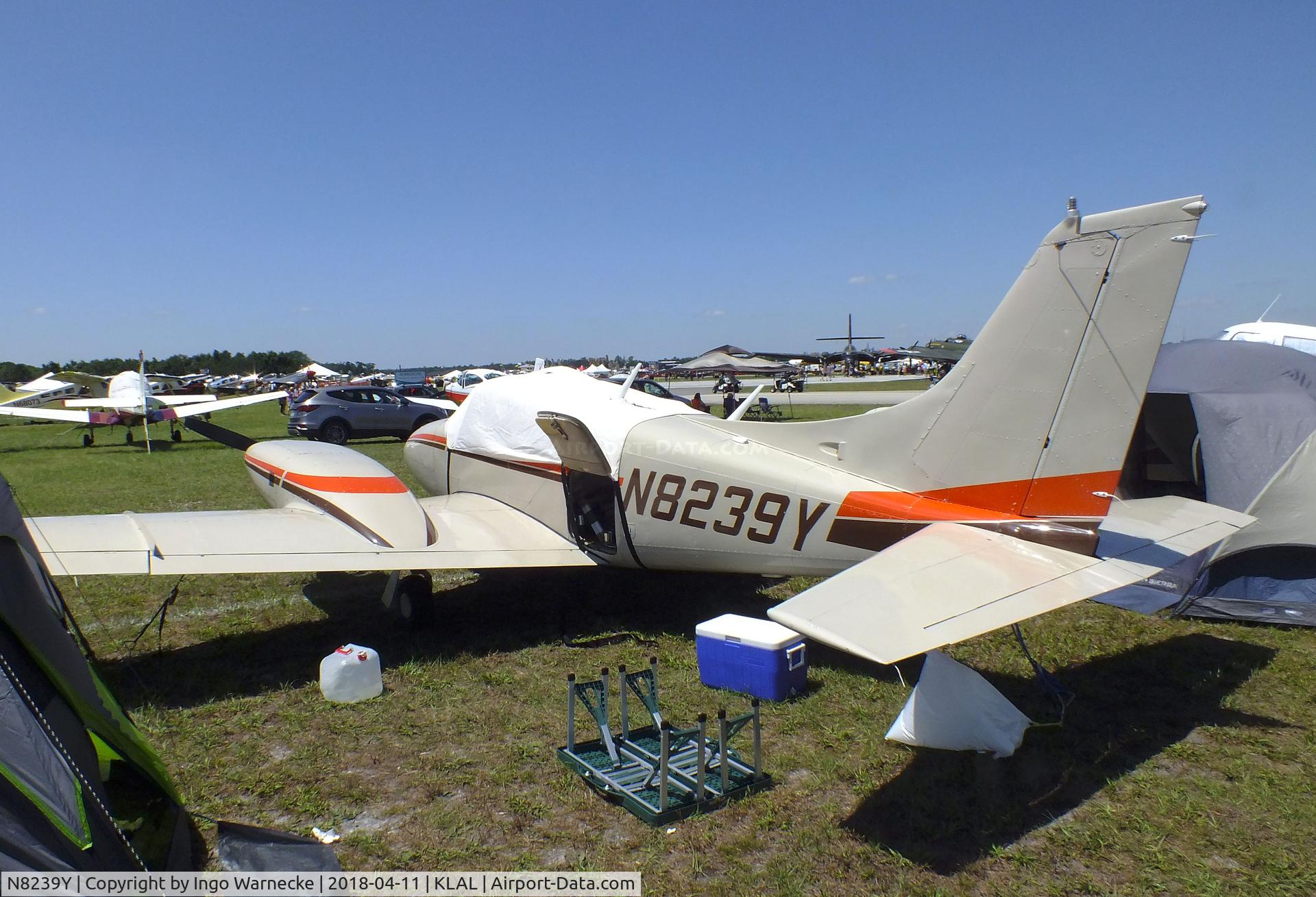 N8239Y, 1966 Piper PA-30 Twin Comanche Twin Comanche C/N 30-1365, Piper PA-30 Twin Comanche at 2018 Sun 'n Fun, Lakeland FL