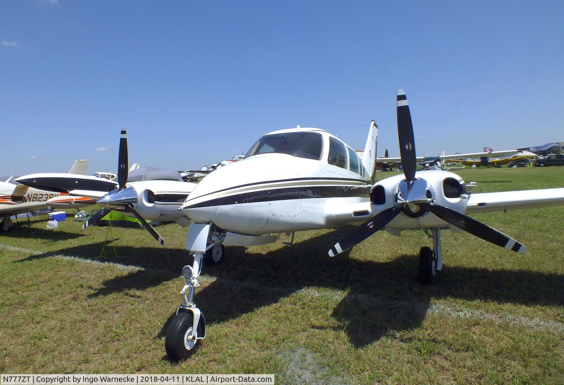 N777ZT, 1966 Cessna 320E Executive Skyknight C/N 320E0033, Cessna 320E Executive Skyknight at 2018 Sun 'n Fun, Lakeland FL