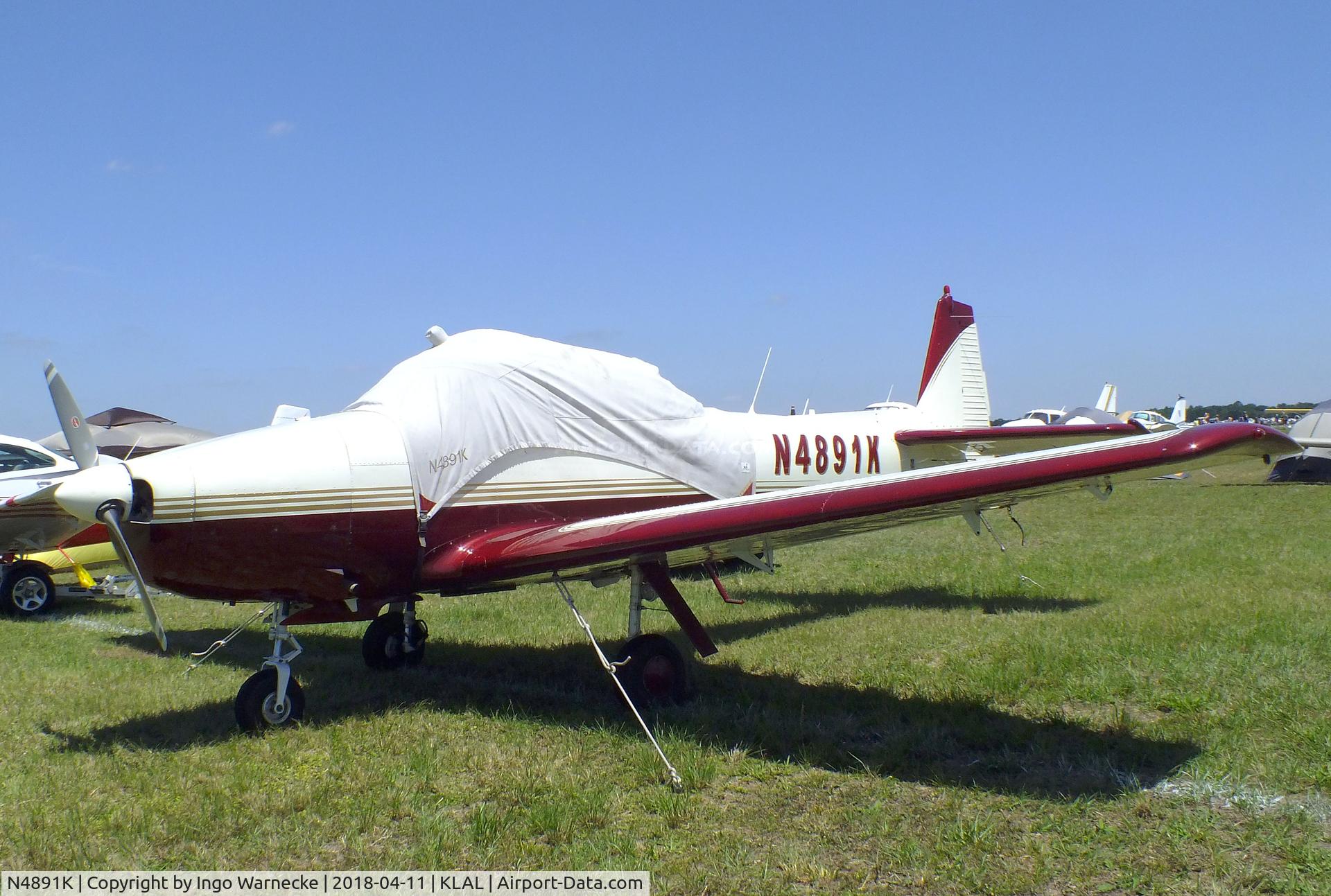 N4891K, 1949 Ryan Navion A C/N NAV-4-1891, Ryan Navion A at 2018 Sun 'n Fun, Lakeland FL