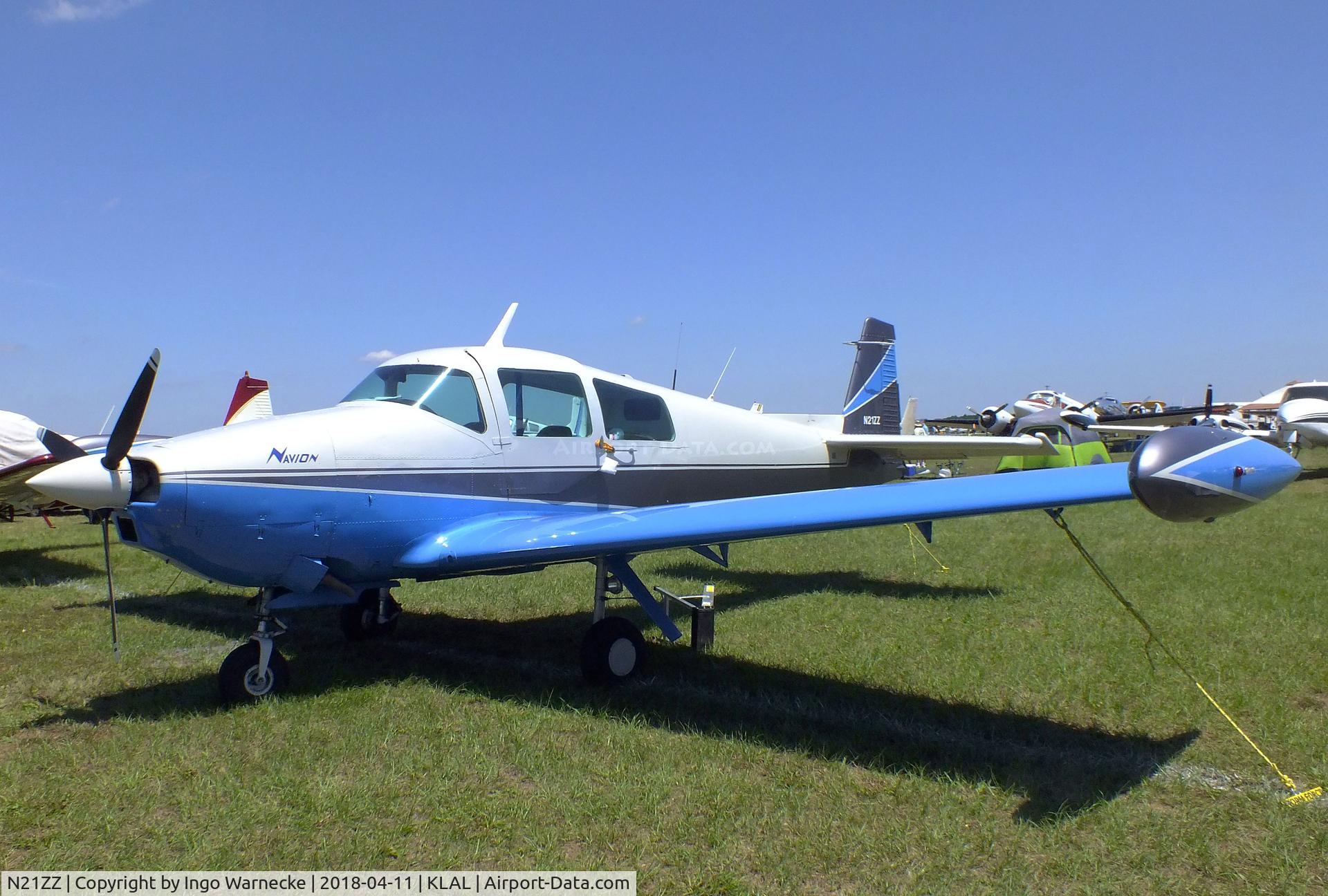 N21ZZ, 1962 Navion Rangemaster G C/N NAV-4-2405, Navion Rangemaster G at 2018 Sun 'n Fun, Lakeland FL